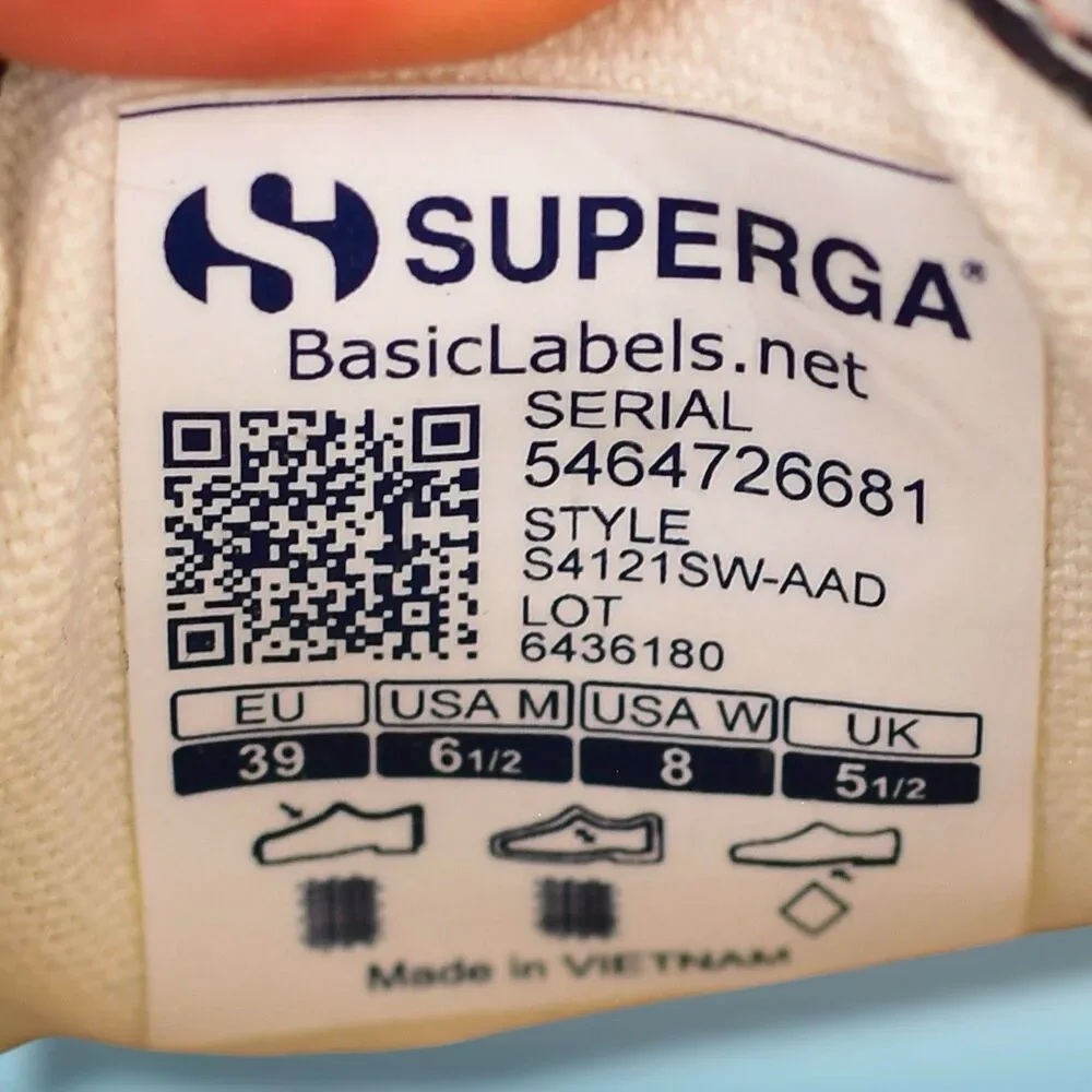 Superga 2750 Sneakers Women’s Size 8 EU 39 Light Leopard Cheetah Print